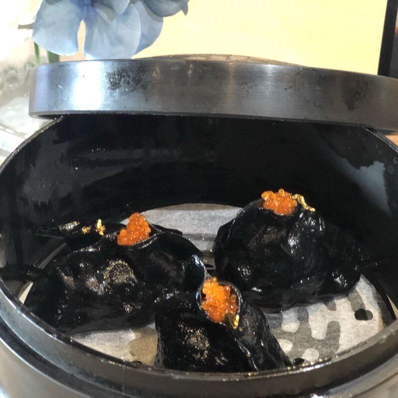 MOREL SHRIMP DUMPLINGS