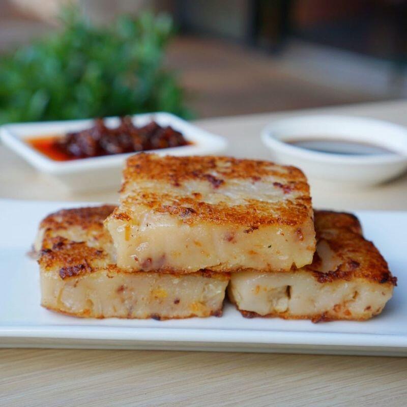 PAN-FRIED TURNIP CAKE