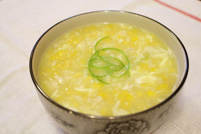 CHICKEN & CORN SOUP